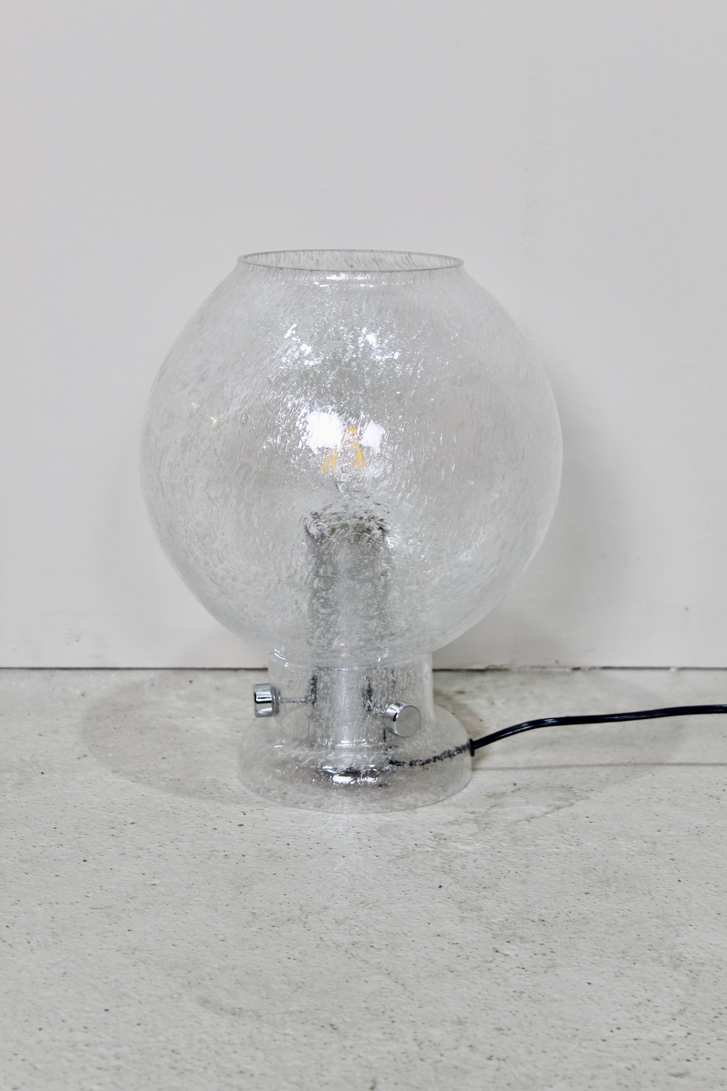 Vintage Space Age Tischleuchte, Pilzlampe