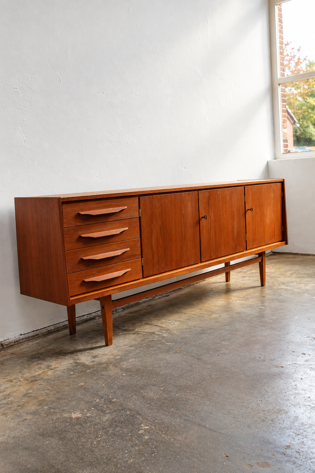 Mid century teak sideboard