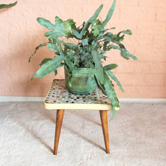 Vintage plantentafeltje/bijzettafel