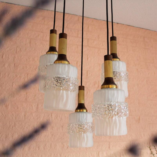 Vintage cascade lamp 70s