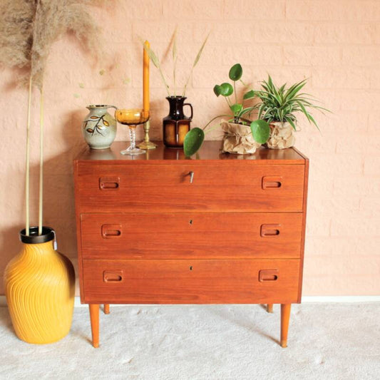 Vintage Swedish chest of drawers
