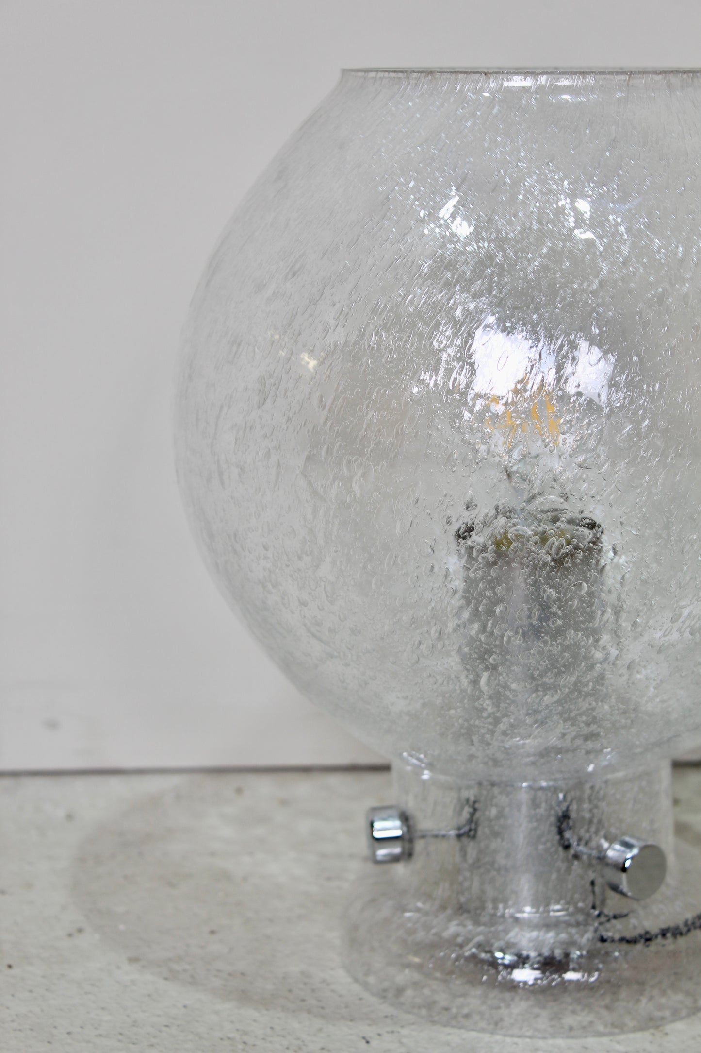 Vintage Space Age Tischleuchte, Pilzlampe