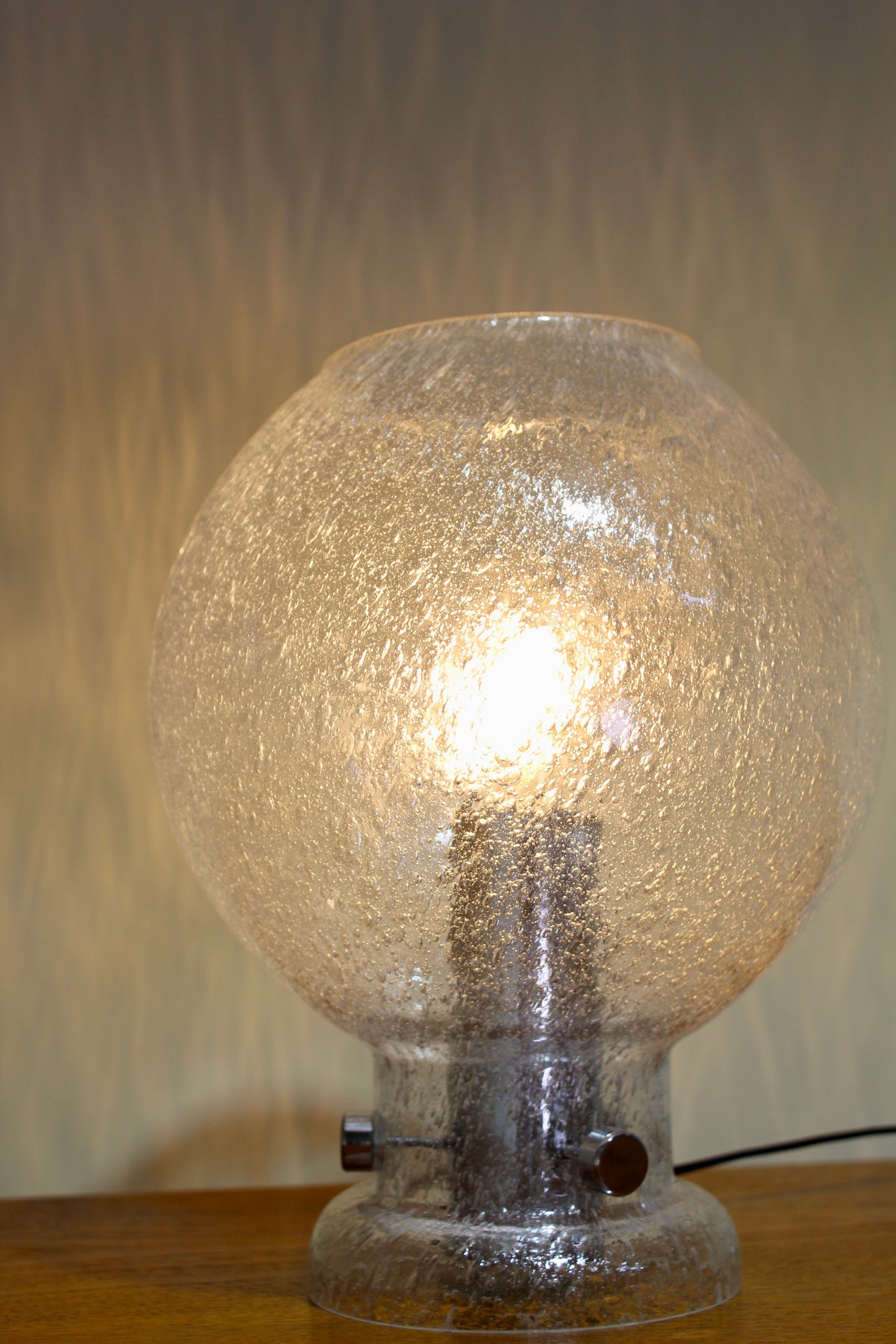 Vintage Space Age Tischleuchte, Pilzlampe