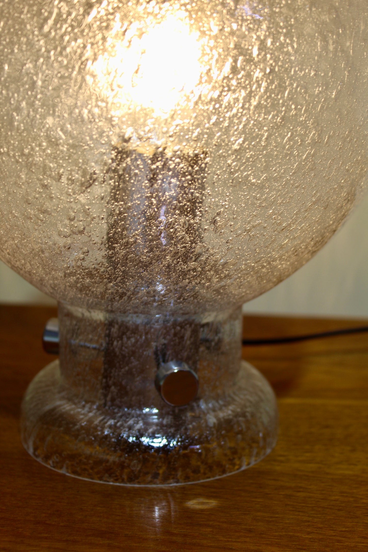 Vintage Space Age Tischleuchte, Pilzlampe