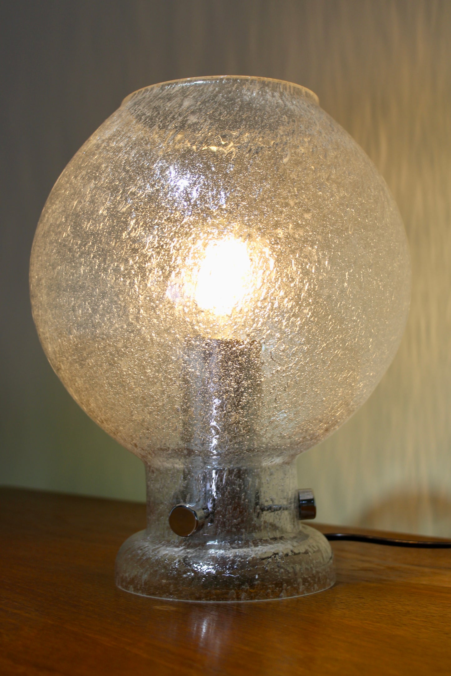 Vintage Space Age Tischleuchte, Pilzlampe