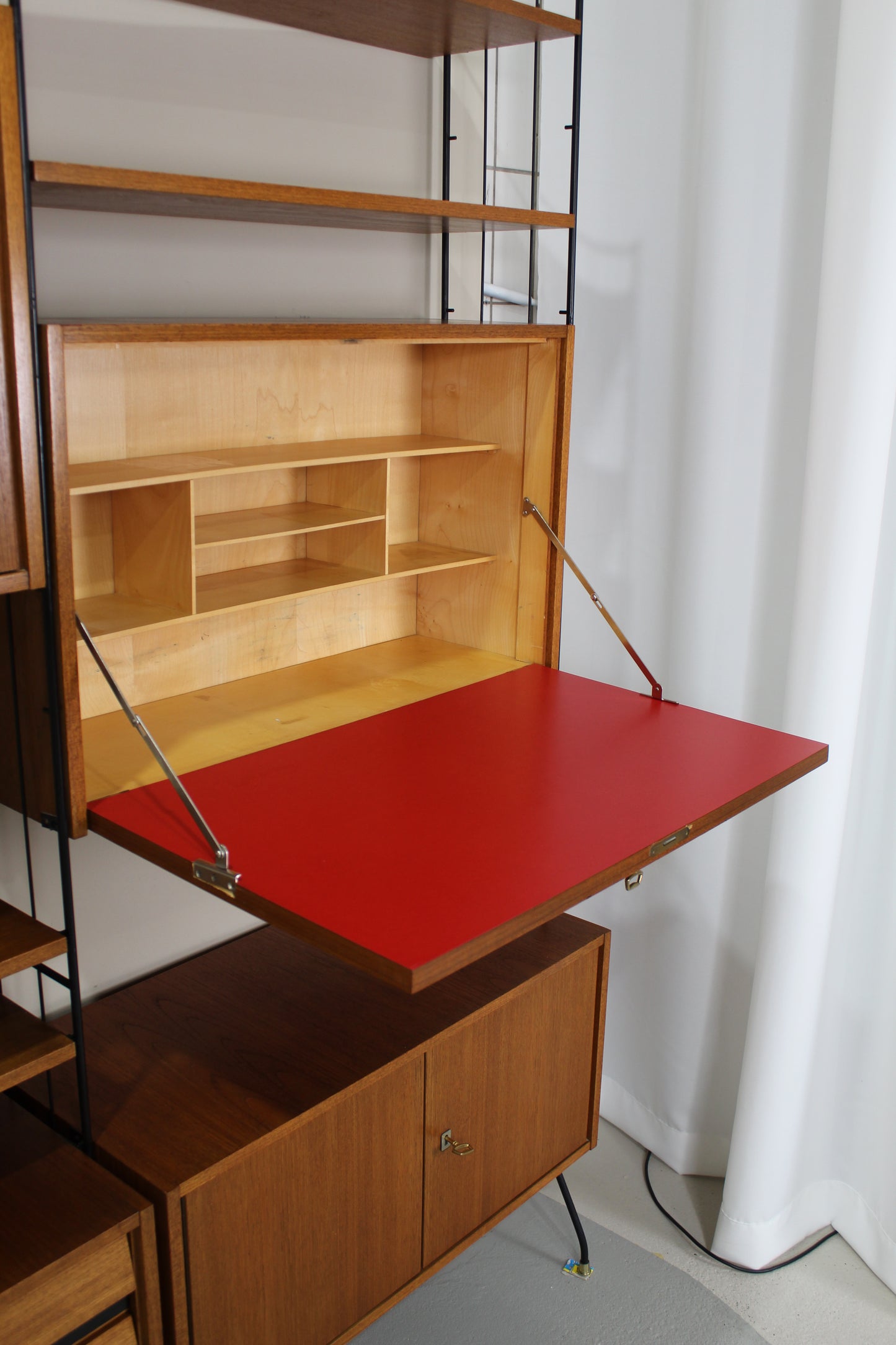 Vintage modulair wandsysteem, wandkast - jaren '60