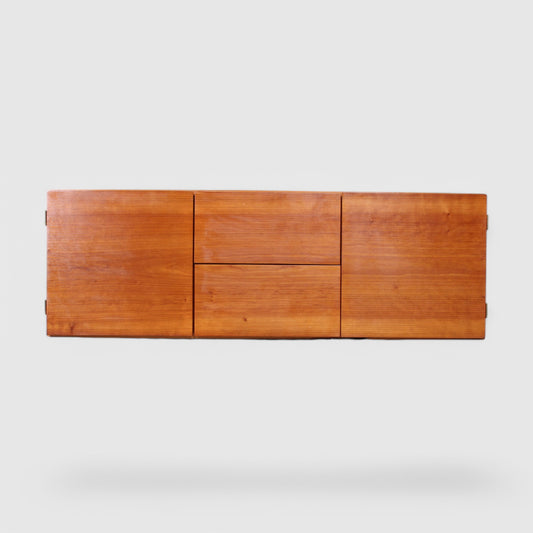 Vintage zwevend design dressoir, tv-meubel - jaren '60