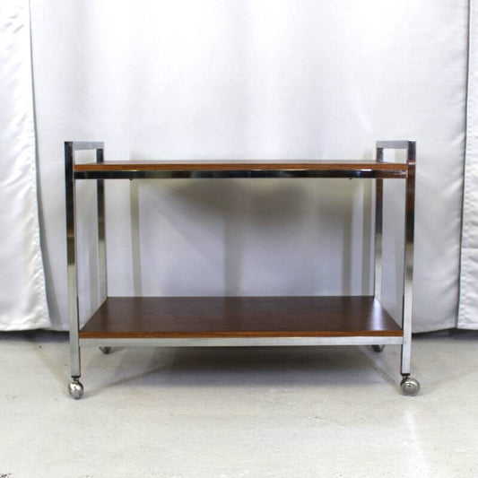 Vintage bijzettafel, salontafel, audiomeubel