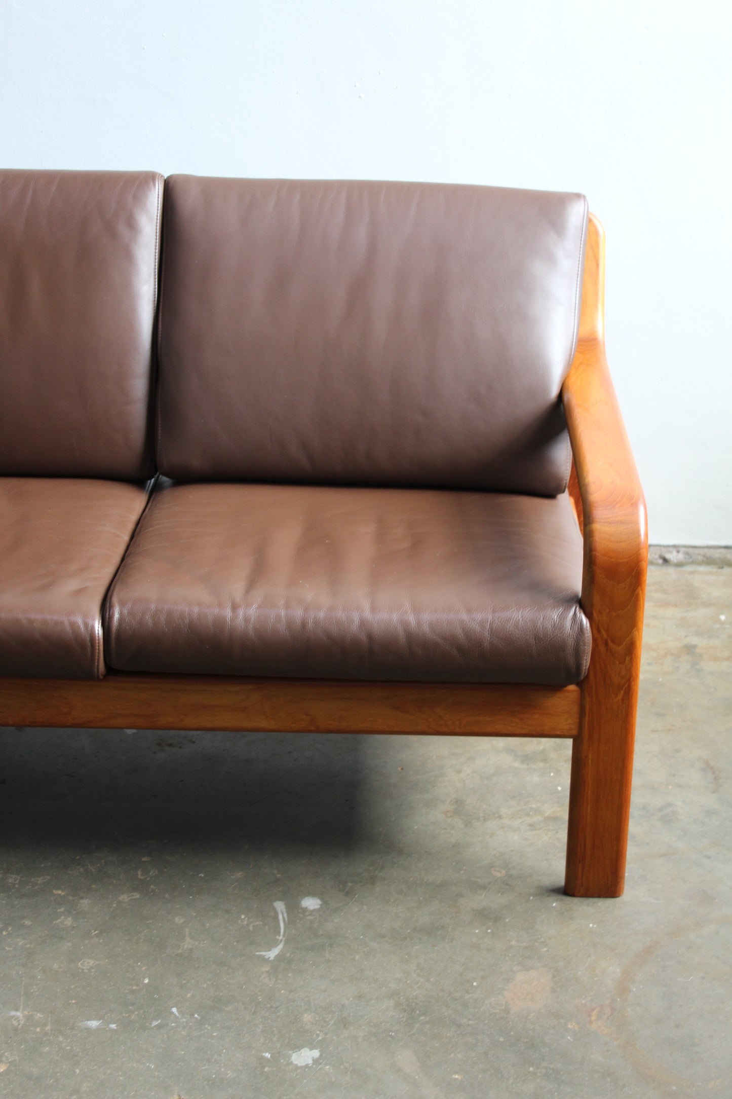Mid century 3-zits bank L. Olsen & Søn Møbelfabrik