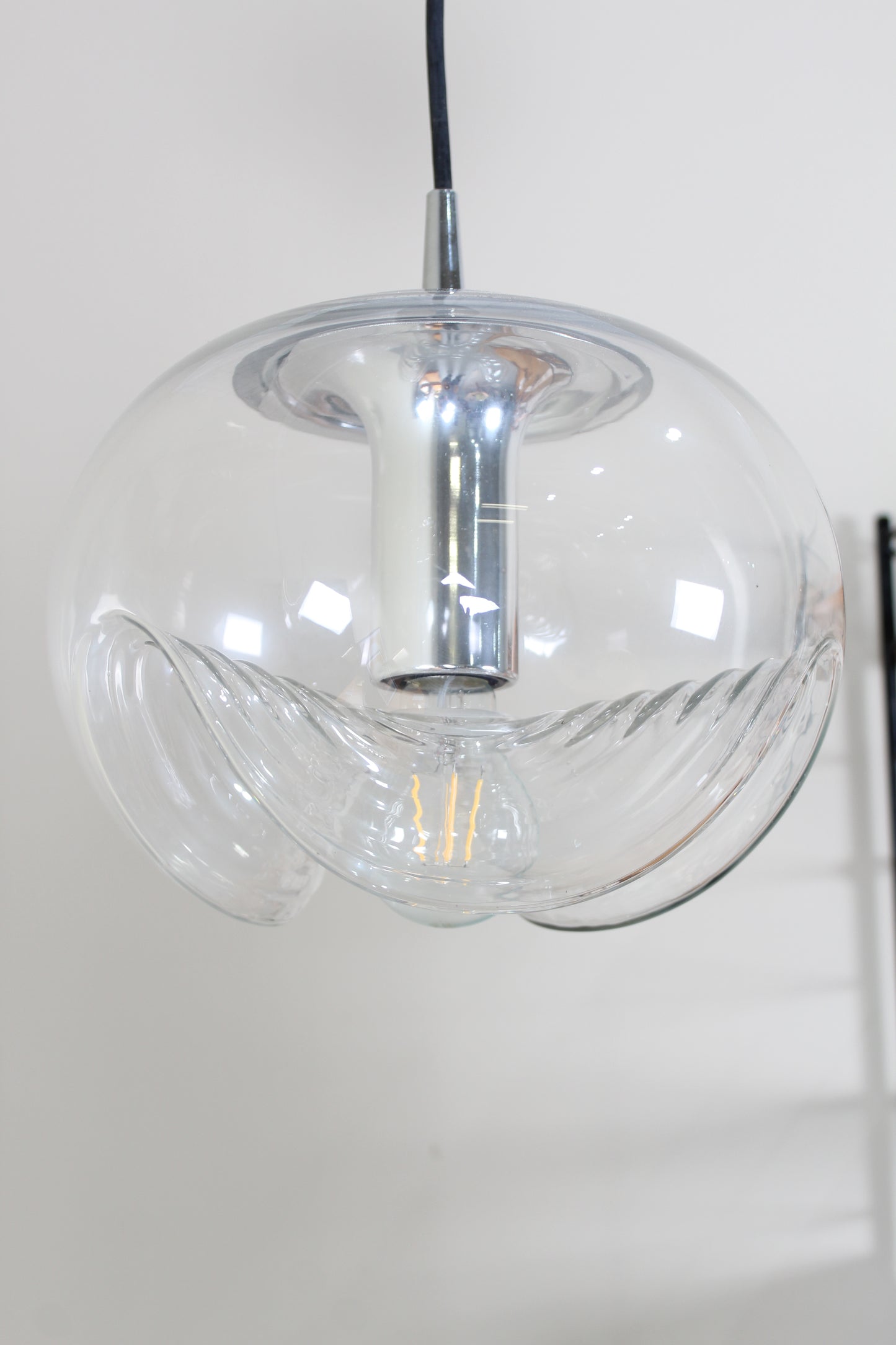Vintage design hanglamp 'Wave'