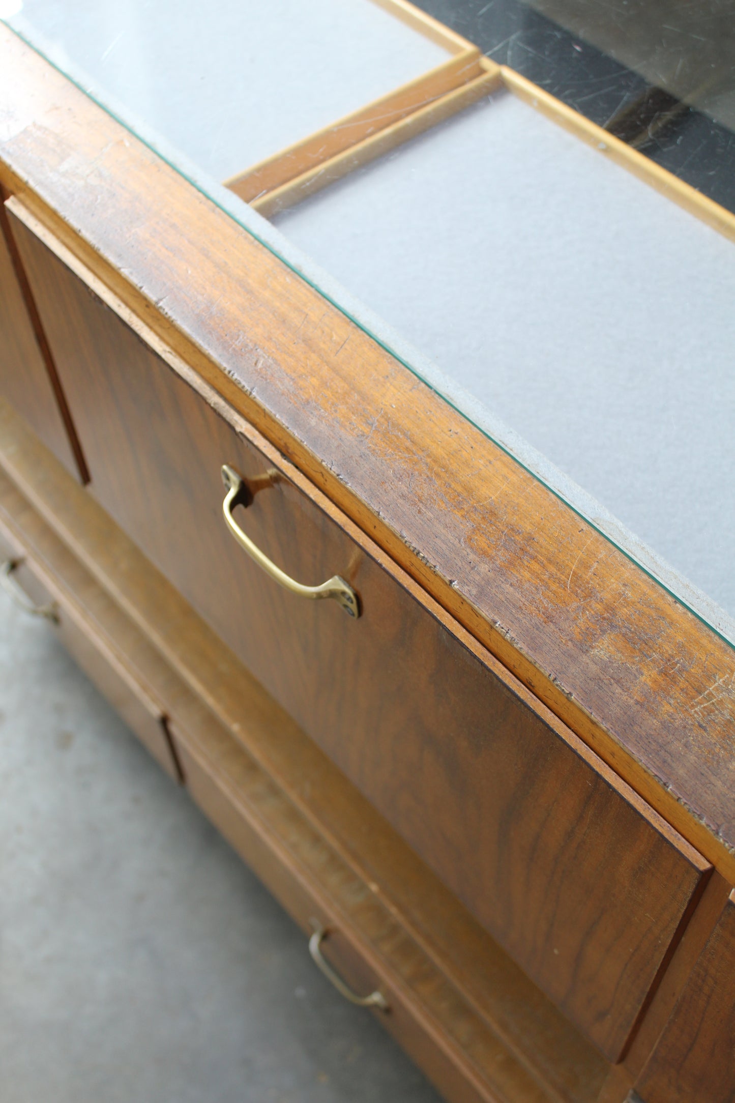 Mid century toonbank jaren '50
