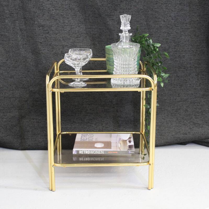 Vintage bijzettafel