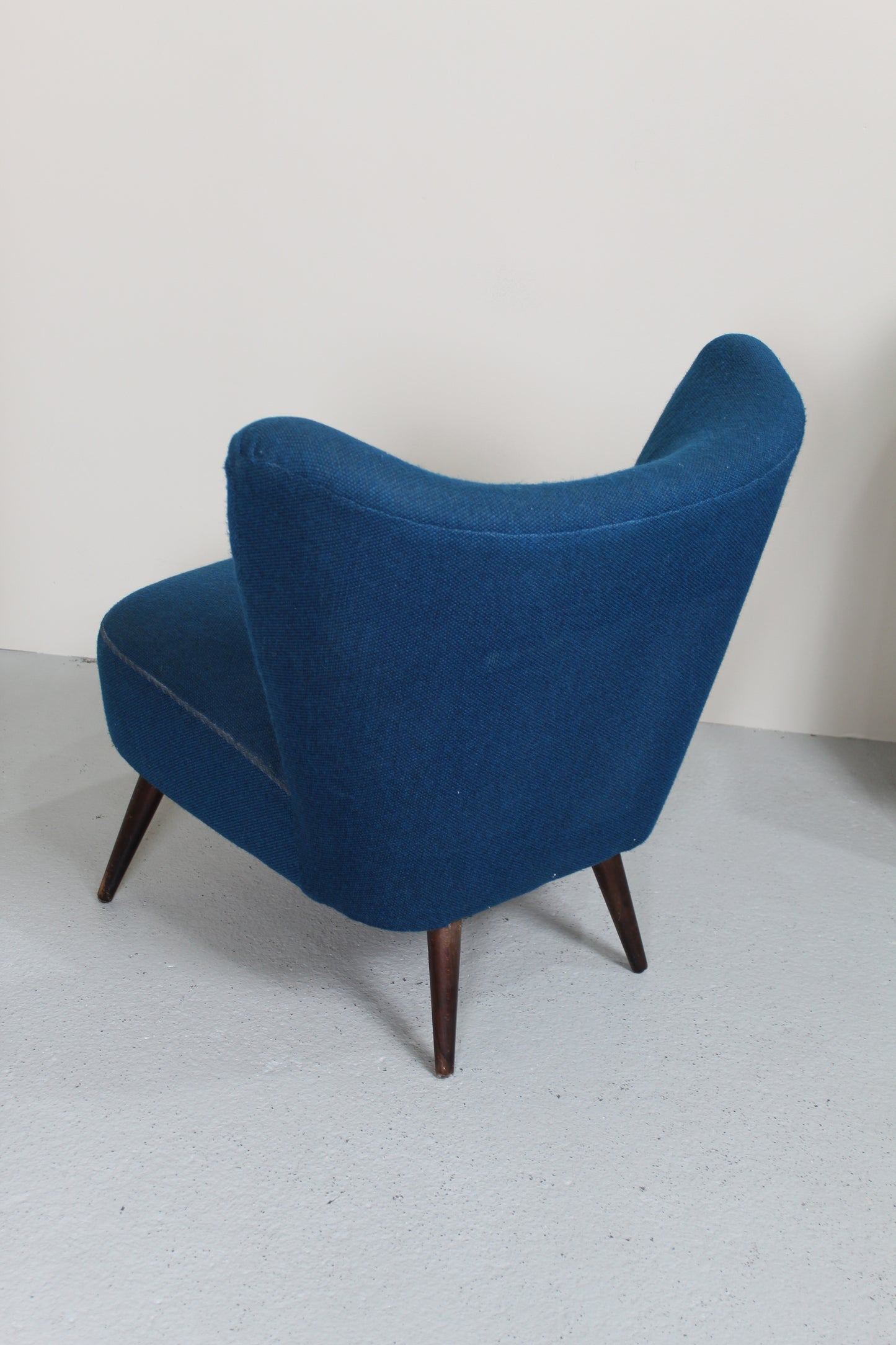 Vintage Cocktailsessel - 1950er Jahre, blau