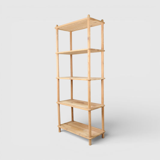 Vintage grenen stellingkast