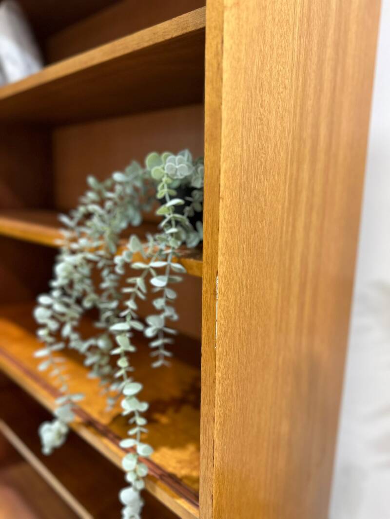 Vintage Bücherregal – 60er Jahre, Teakholz | 01491