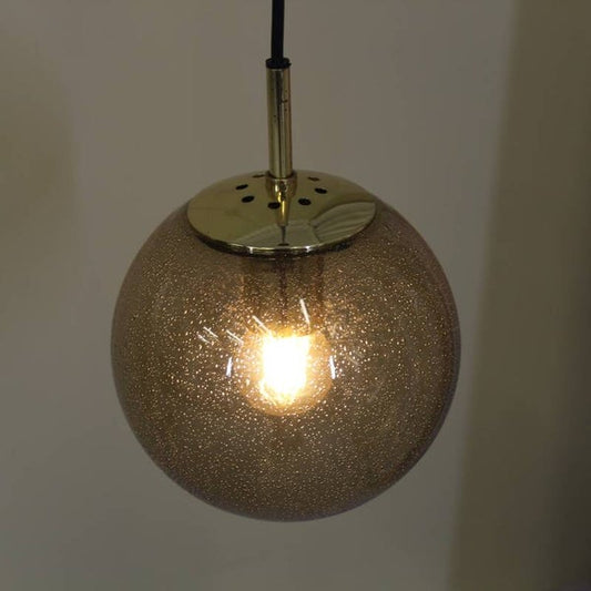Vintage Glashütte Limburg bollamp S