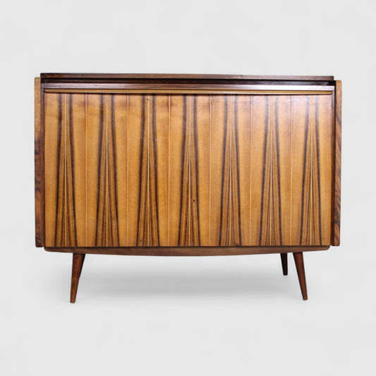 Vintage schoenenkast jaren '50