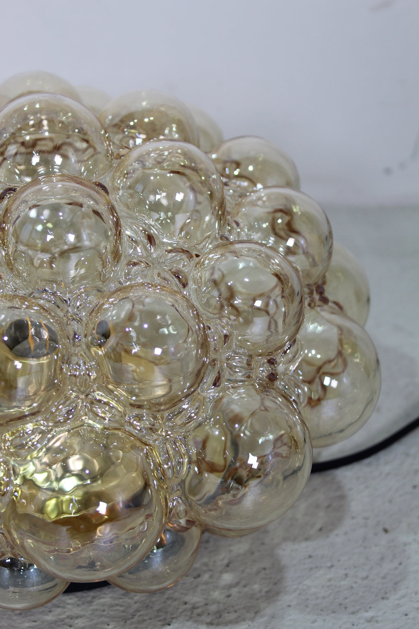 Vintage plafondlamp, wandlamp Helena Tynell