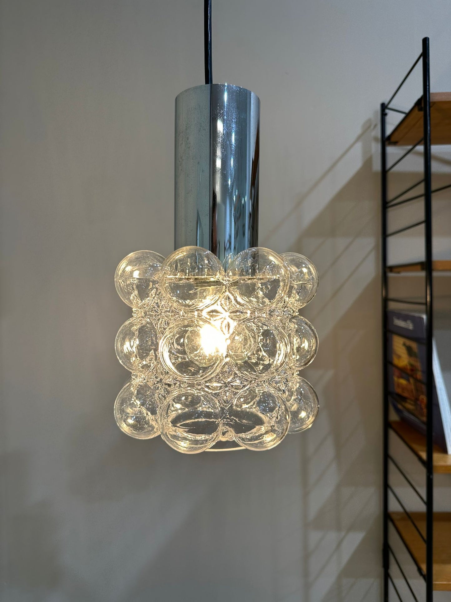 Vintage design hanglamp bubbels