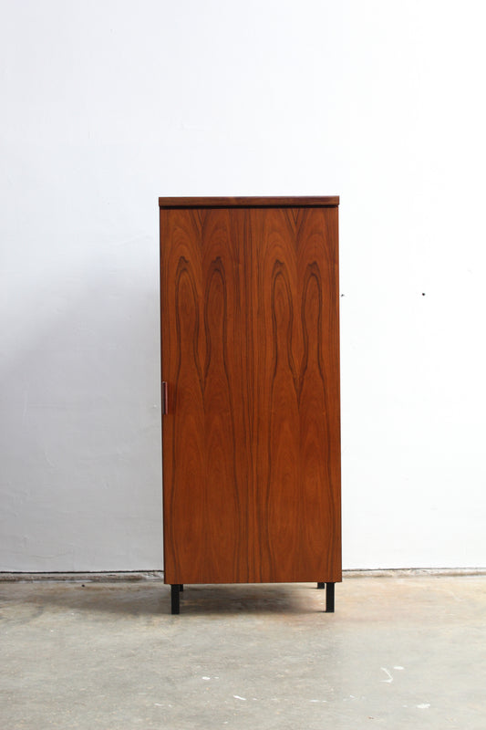 Vintage smalle kast pallisander