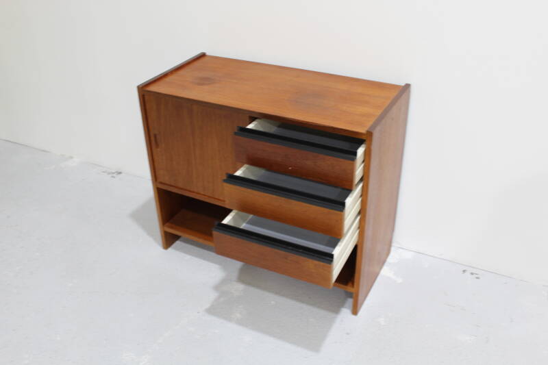 Vintage-Schrank von Poul Cadovius für KLM – 1960er Jahre, Teakholz | 00899