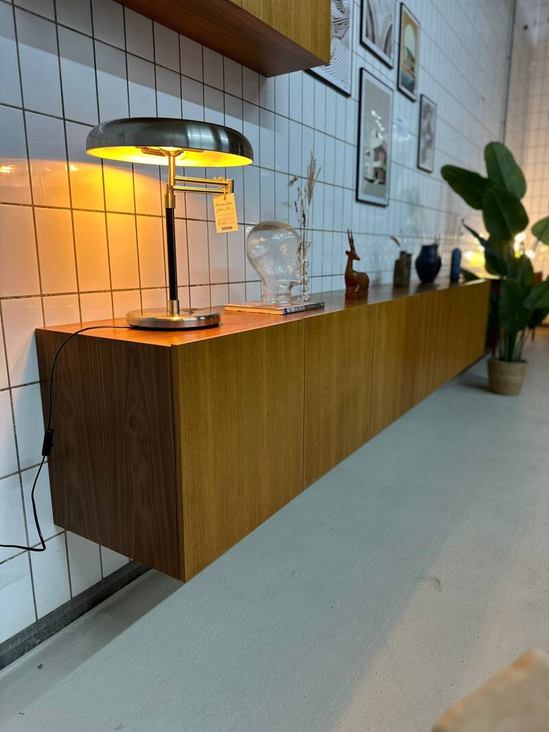 Vintage zwevend dressoir, tv-meubel - met lades | 01246