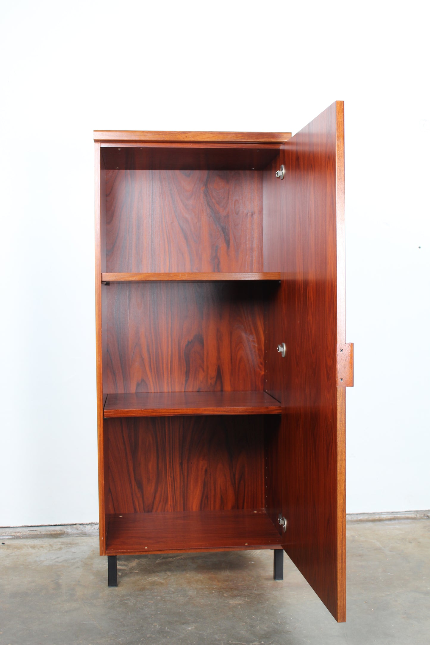 Vintage smalle kast pallisander