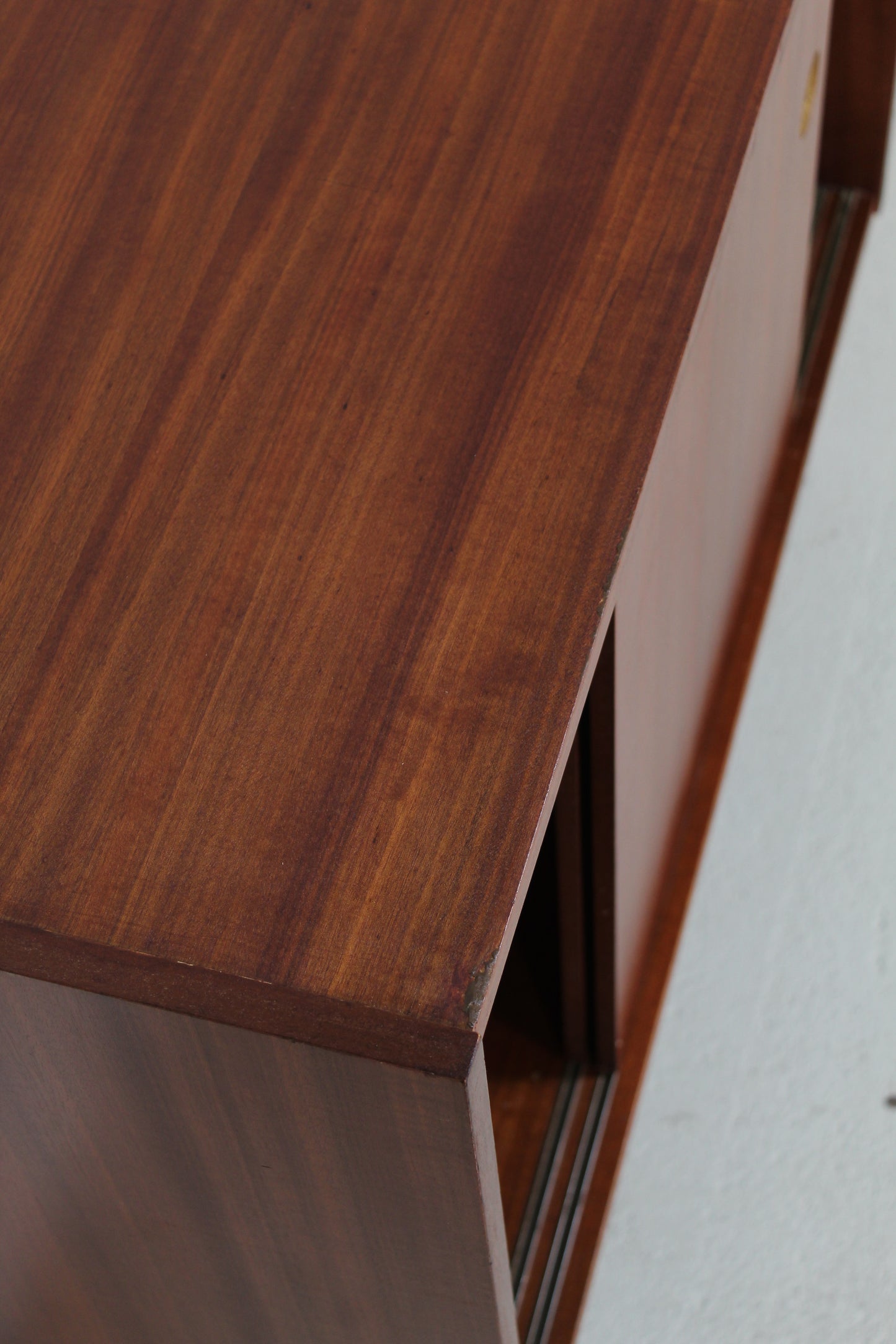 Vintage kastje teak hout - jaren '60