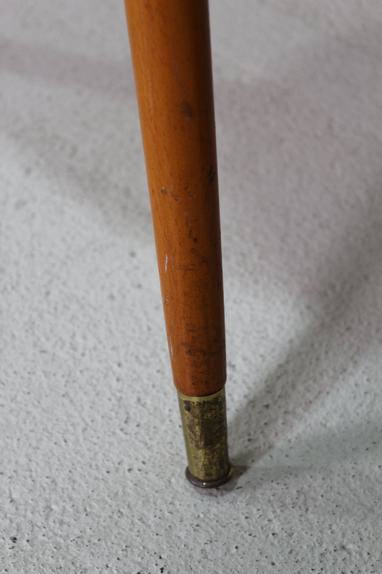 Vintage bijzettafel, niertafel