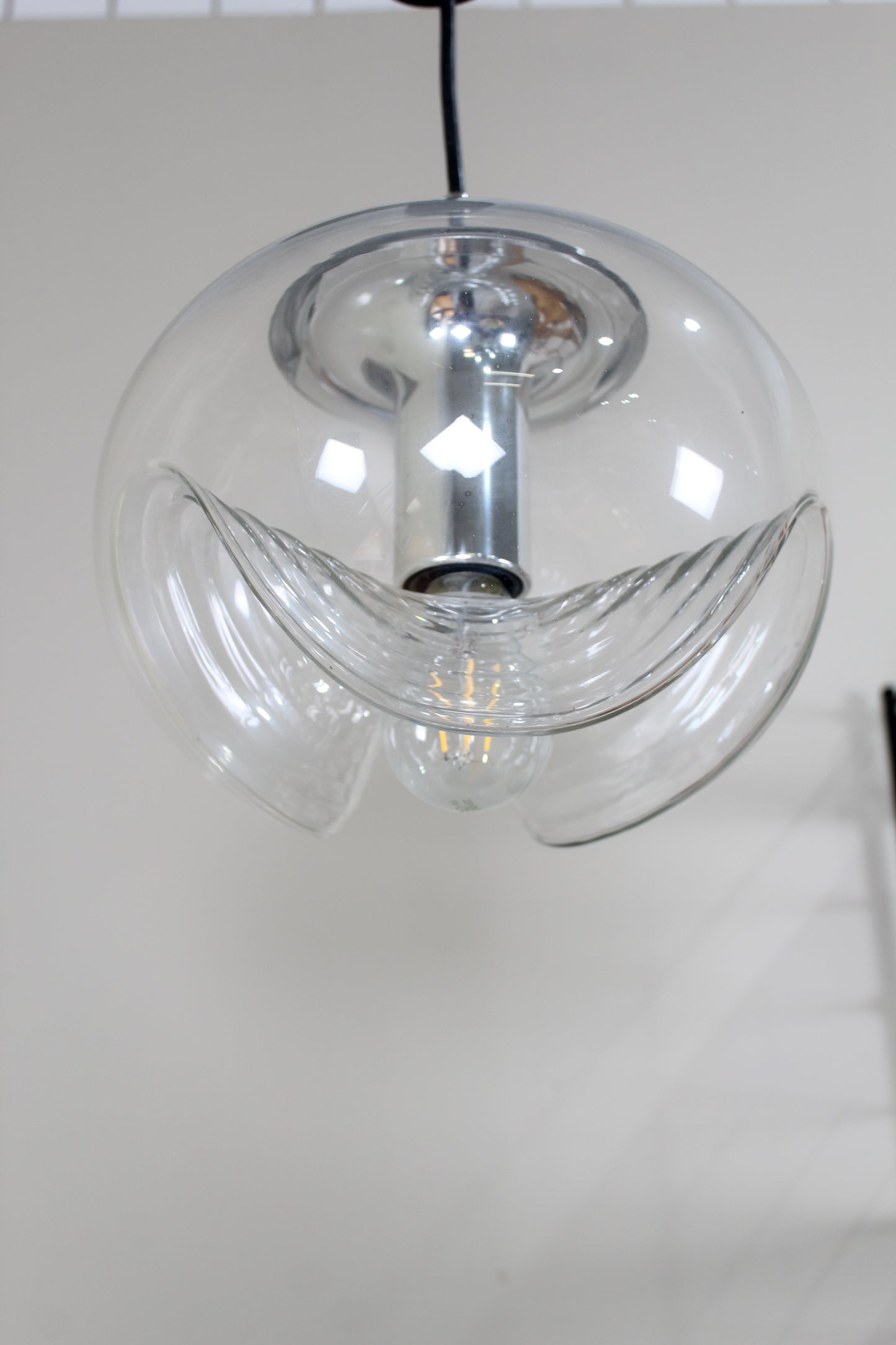 Vintage design hanglamp 'Wave'