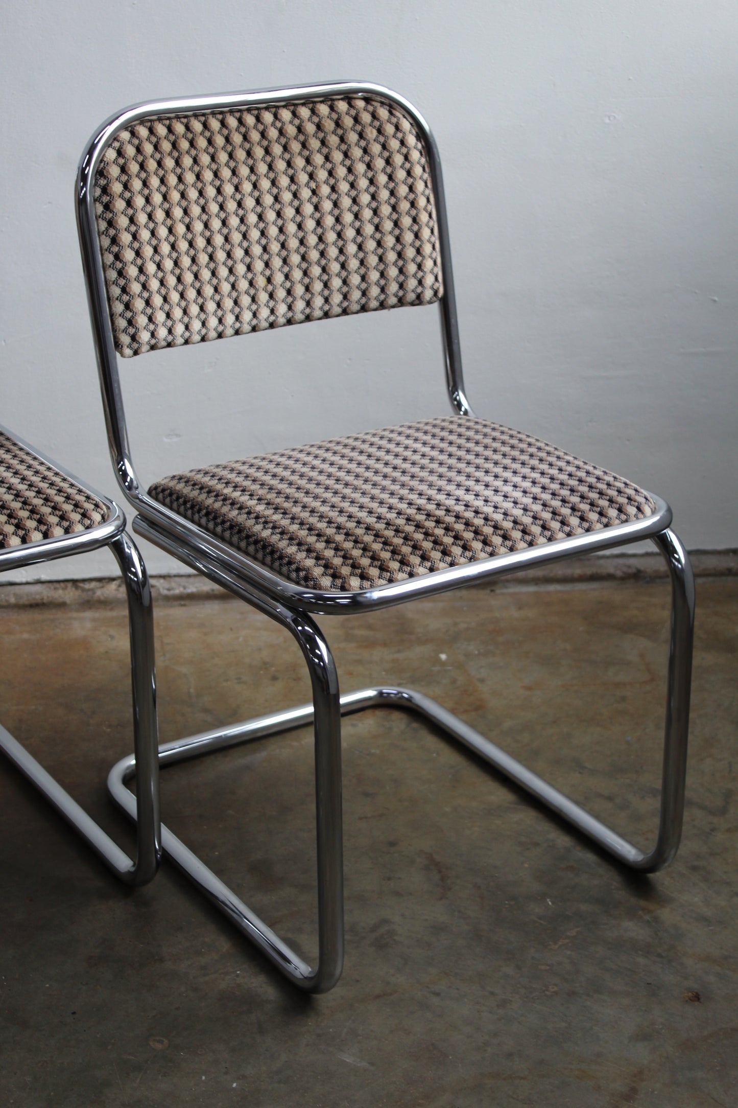 4x eetkamerstoelen Jaren '70, Space Age
