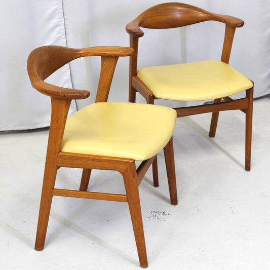 Vintage Deens Design stoelen, Erik Kirkegaard