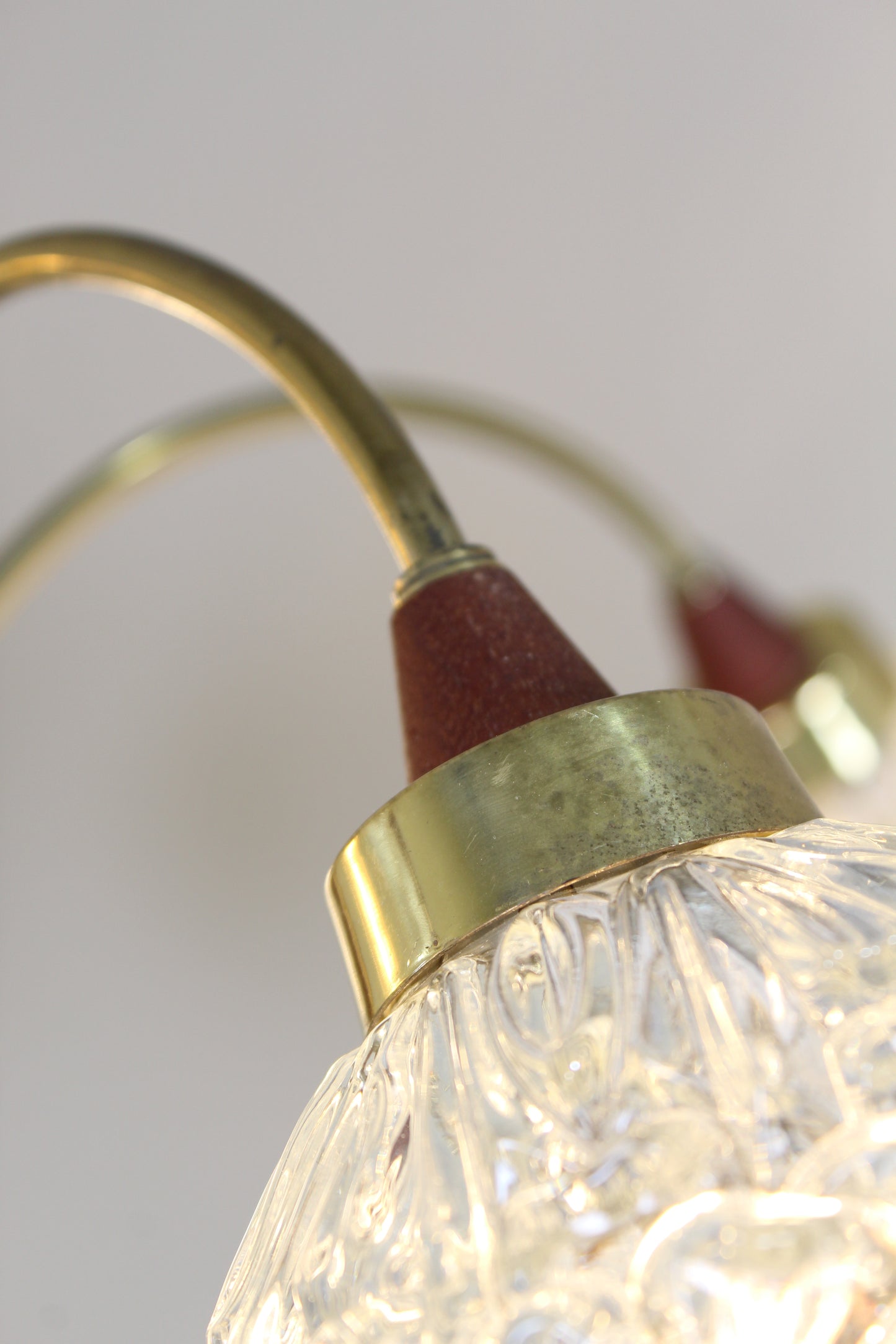 Vintage 5-armige plafondlamp