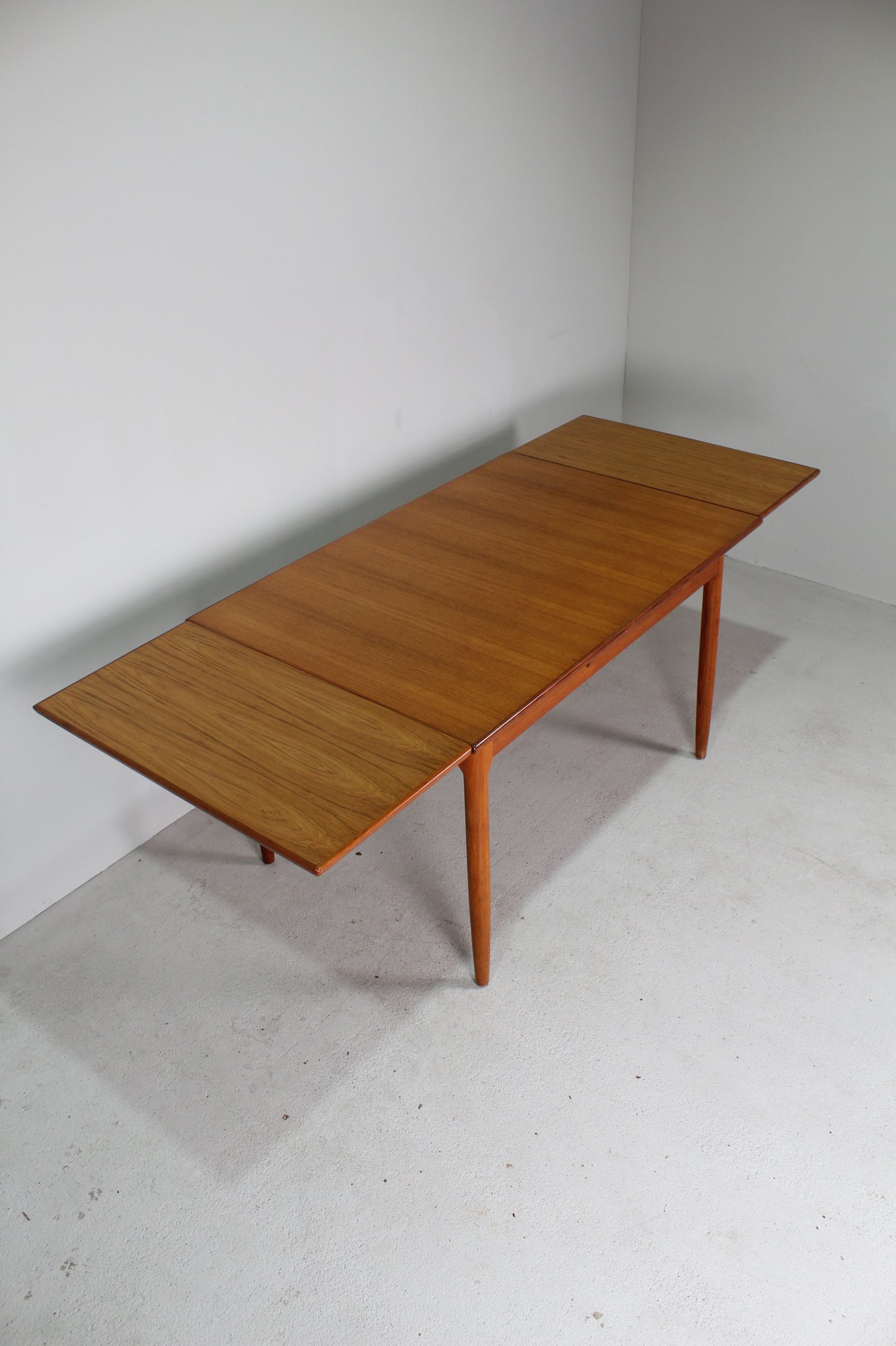 Vintage uitschuifbare eettafel jaren '60