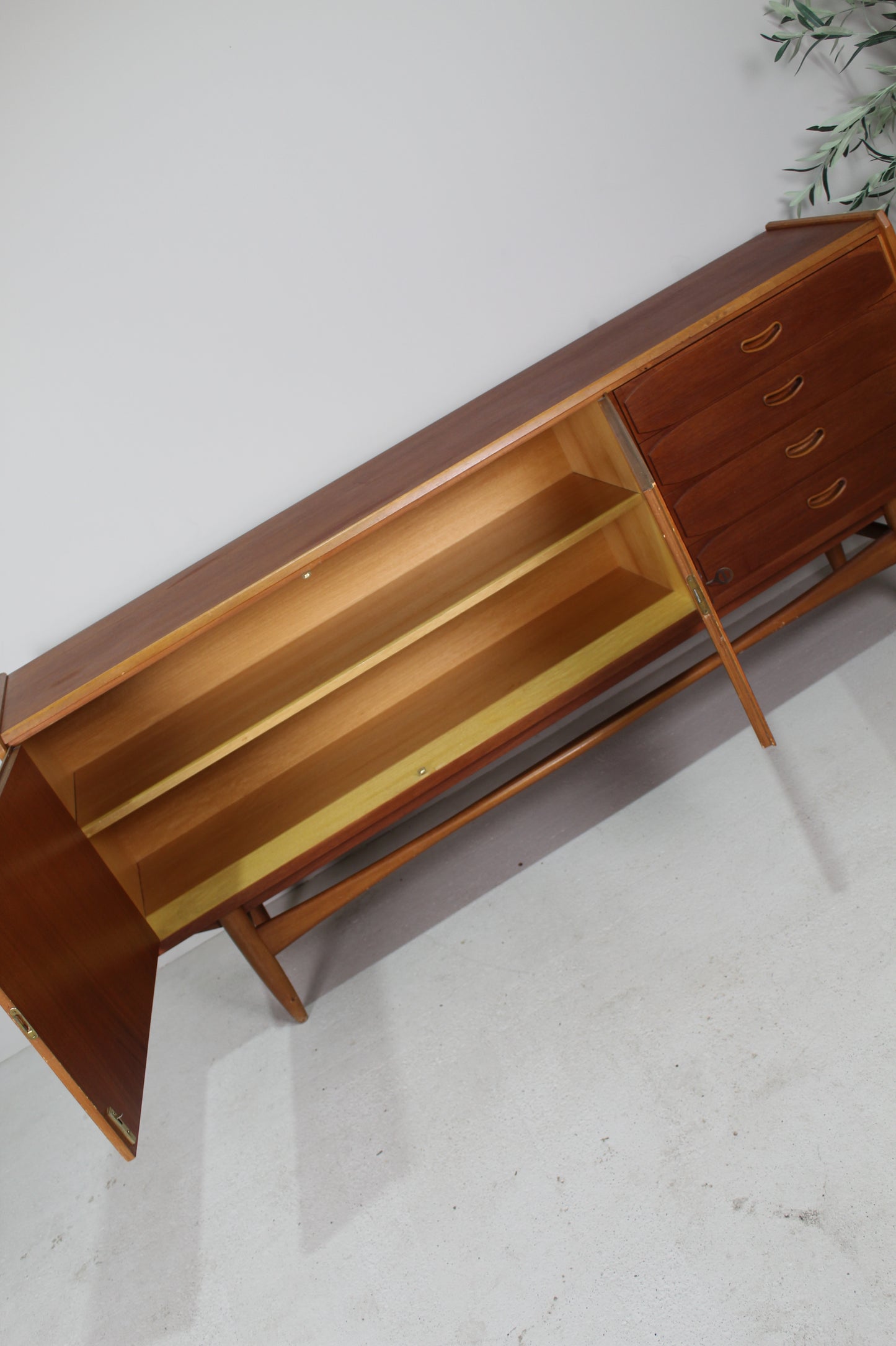 Vintage dressoir, sideboard Deens Design teak