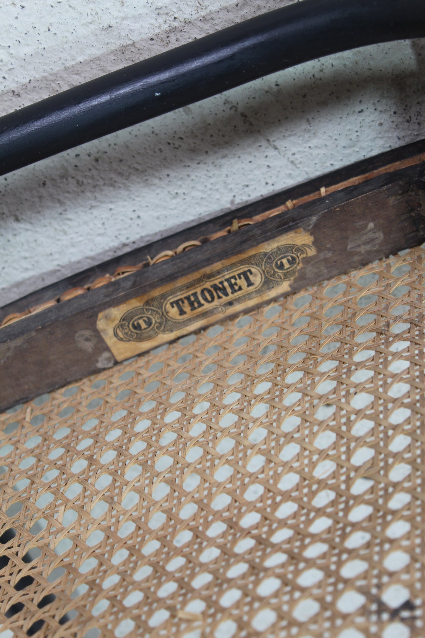 4x antieke Thonet bistrostoel No.56 jaren '20/'30 zwart