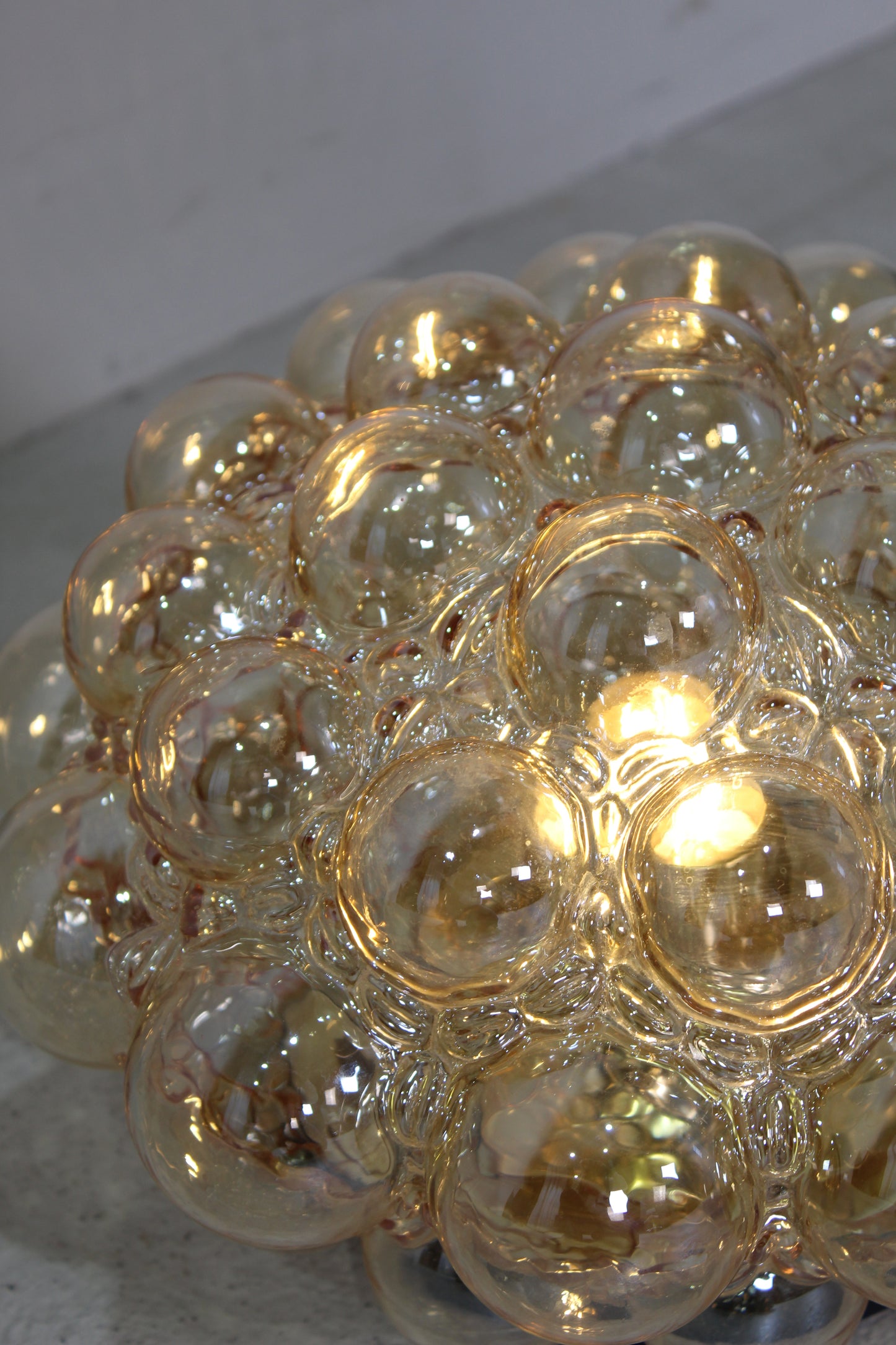 Vintage plafondlamp, wandlamp Helena Tynell