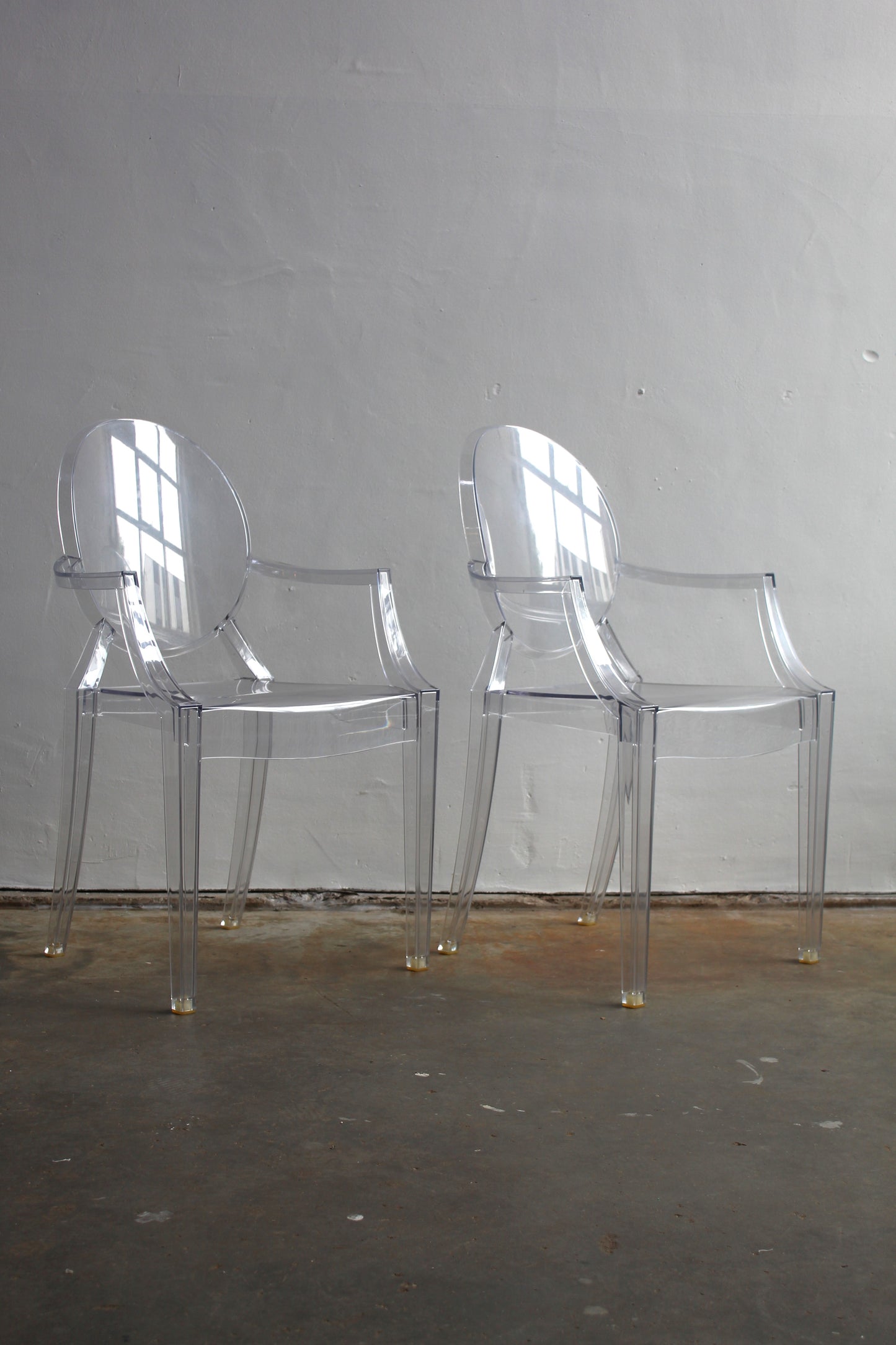 Louis Ghost stoel Philippe Starck voor Kartell