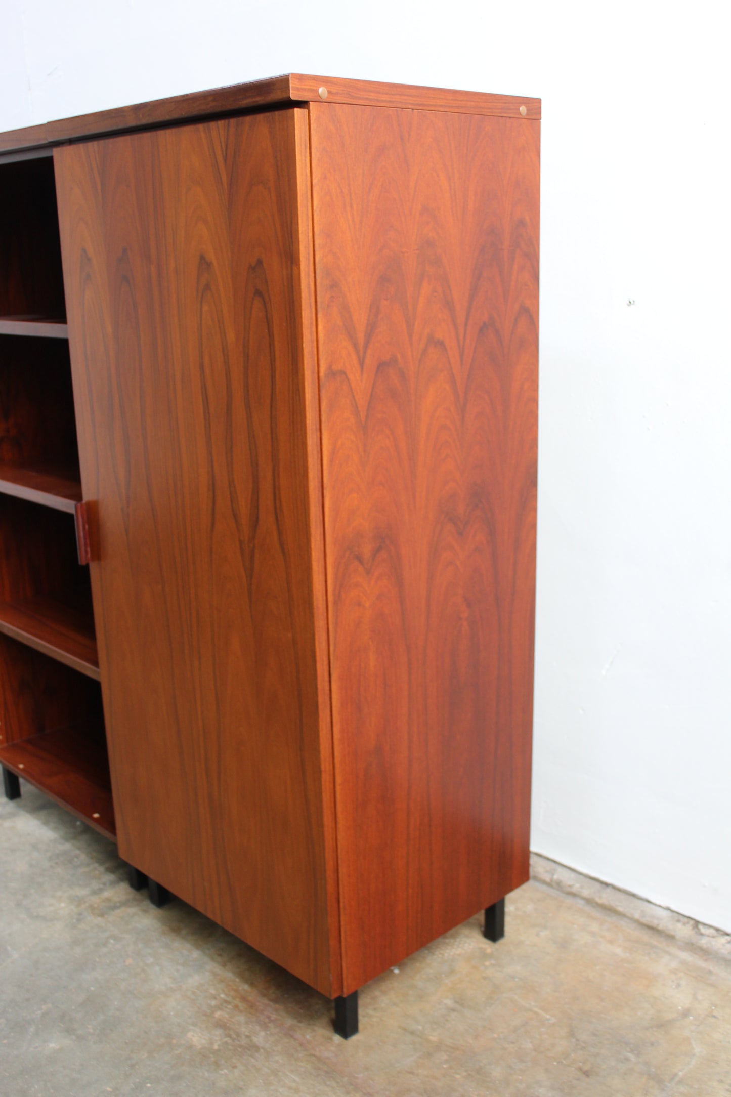 Vintage smalle kast pallisander