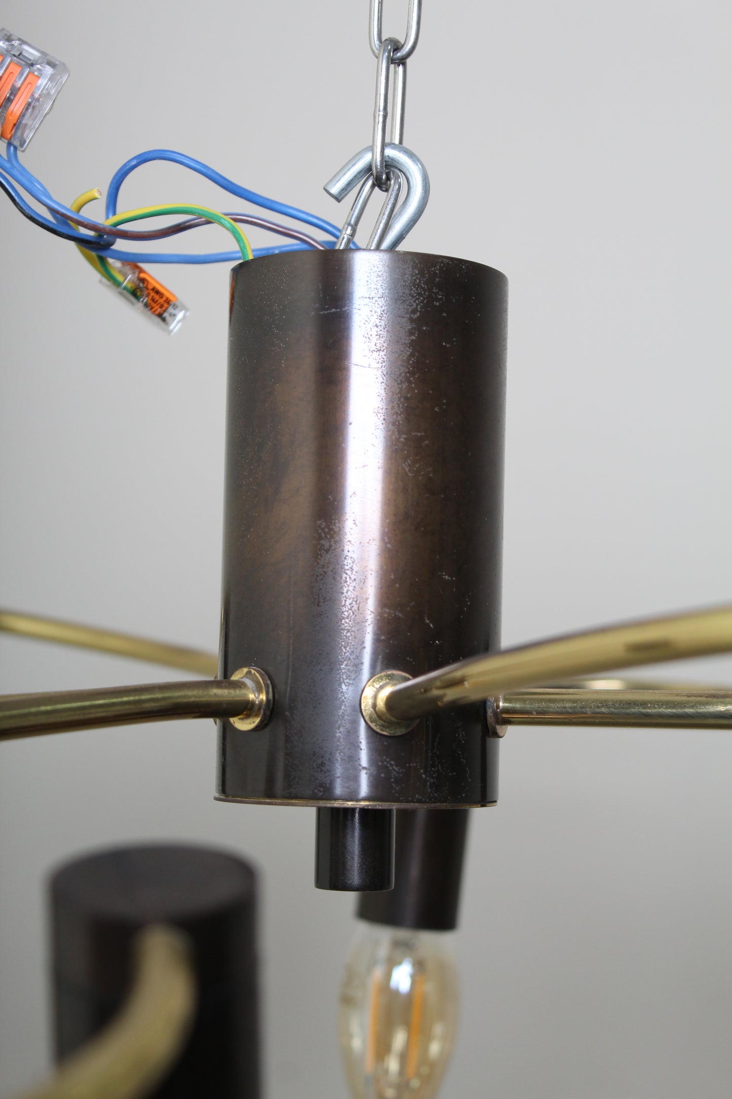 Vintage plafondlamp jaren '70