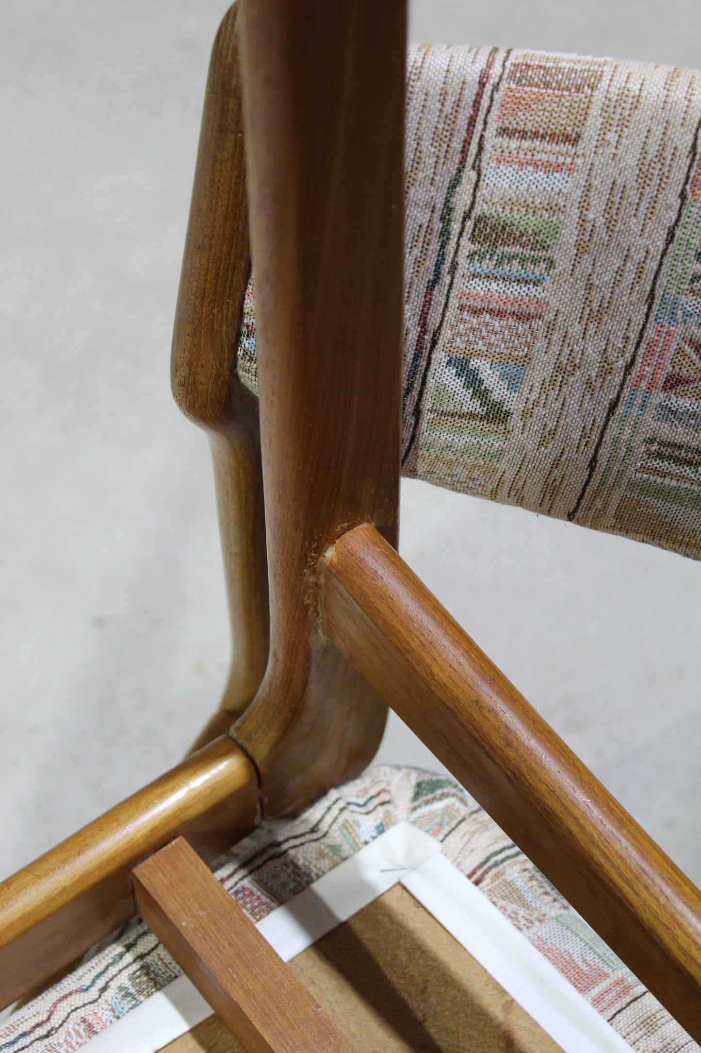 2x Deens design eetkamerstoelen Erik Buch