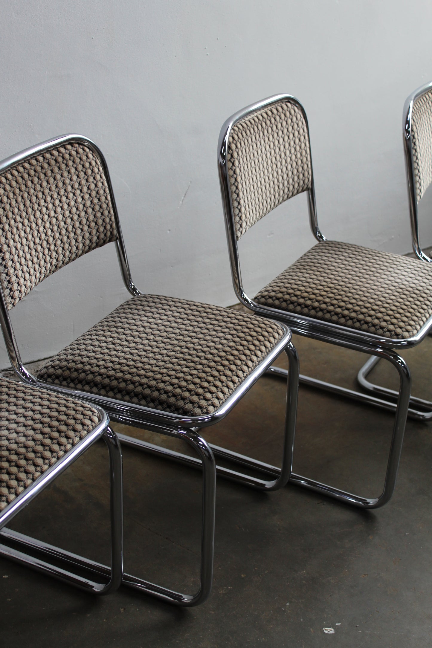 4x eetkamerstoelen Jaren '70, Space Age