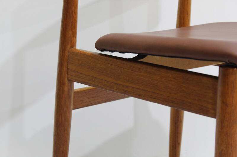8x Vintage design eetkamerstoelen Casala - jaren '60 | 00888