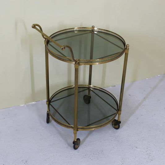Vintage jaren '50 barcart, serveerwagen