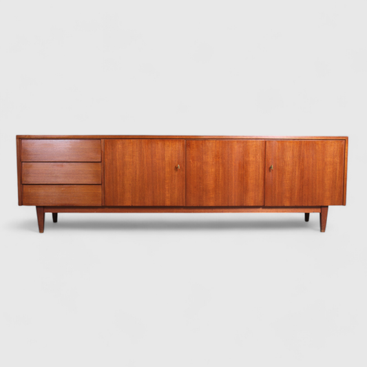 Vintage TV cabinet, sideboard, sideboard - teak, 1960s | 01292