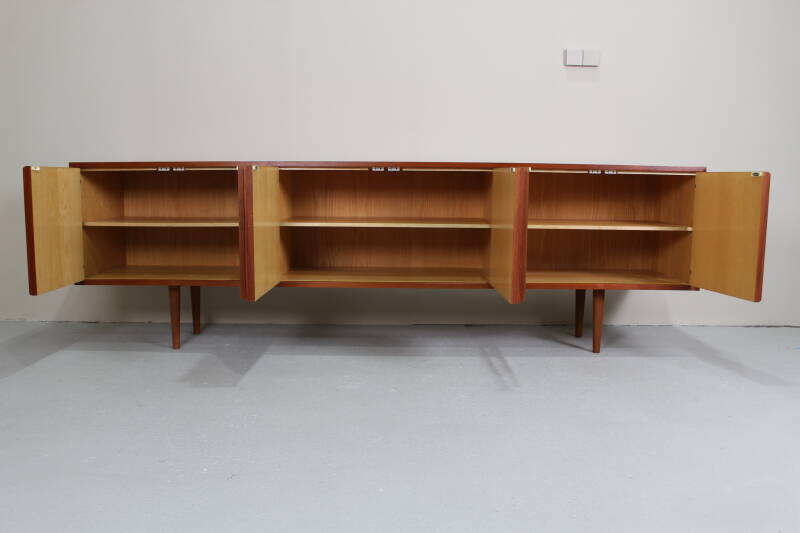 Vintage dressoir, sideboard - teak, scandinavisch jaren '60 | 01288