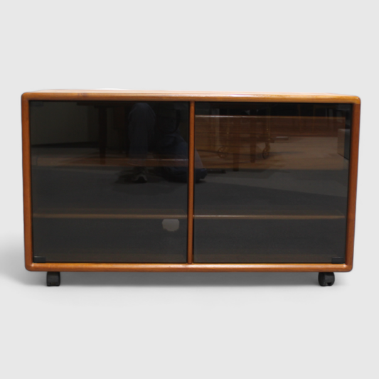 Vintage audiokast, tv-meubel Deens Design - Dyrlund, jaren '80 | 01163