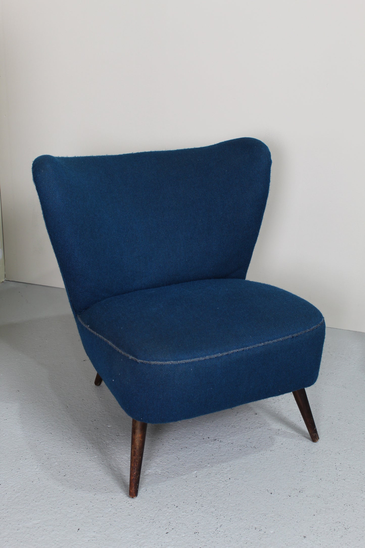 Vintage Cocktailsessel - 1950er Jahre, blau