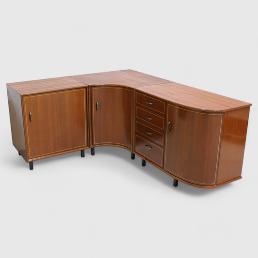 Vintage modularer Eckschrank, Sideboard – Formule-Möbel, 1960er | 01144