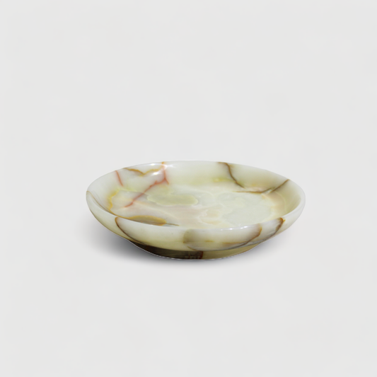 Vintage onyx bowl, fruit bowl | 00909
